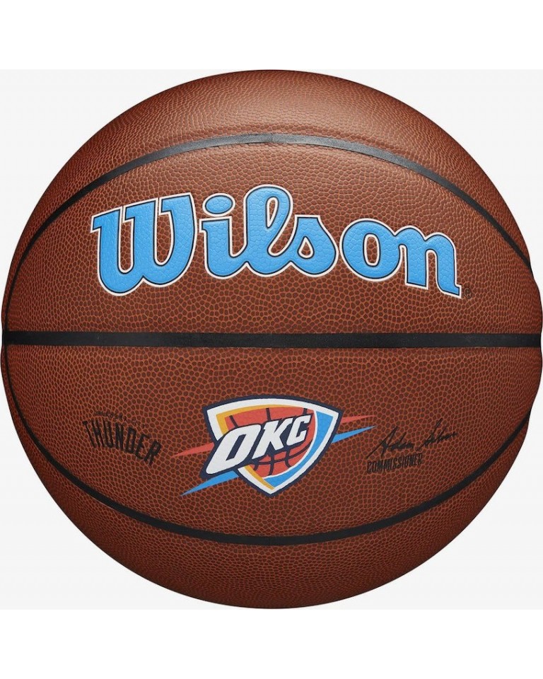 Μπάλα Μπάσκετ Wilson Nba Team Alliance Bskt Oklahoma City Thunder WTB3100XBOKC (Size 7)