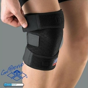 LP Support 756CA Επιγονατίδα κλειστή σε μαύρο χρώμα