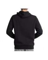 Russell Athletic Ανδρικό Φούτερ με Κουκούλα και Τσέπες Fleece Μαύρο (A1 041 2)