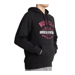 Ανδρικό Φούτερ με Κουκούλα και Τσέπες Fleece Russell Athletic A1 041 2 099