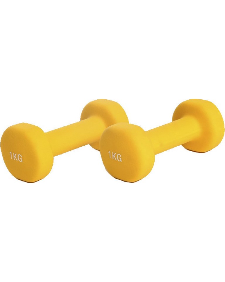 Αλτήρες PEGASUS Neoprene 1kg (Ζεύγος) B-7910-10