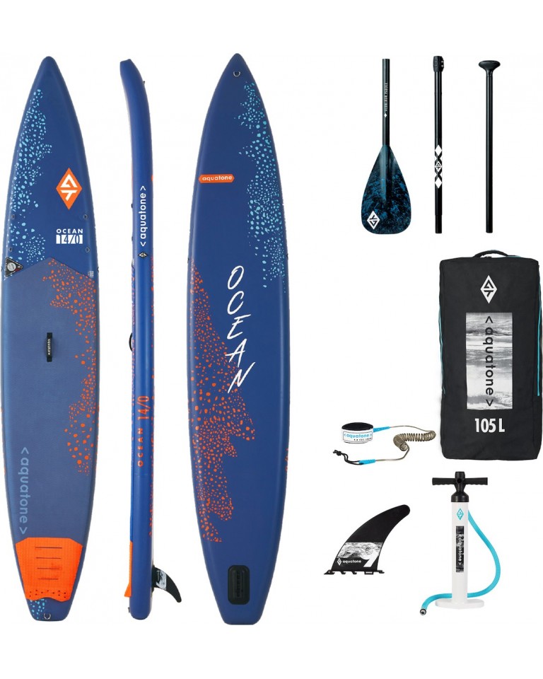 Σανίδα Sup Φουσκωτή Ocean 14'0'' Race TS-611D Aquatone