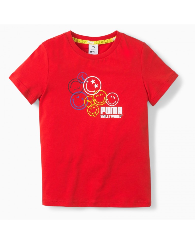 Παιδικό T-Shirt Puma x SMILEYWORLD Kids' Tee 846970-11