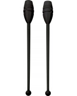 Κορίνες Ρυθμικής Γυμναστικής Amila 45cm Μαλακές,Μαύρες 98955