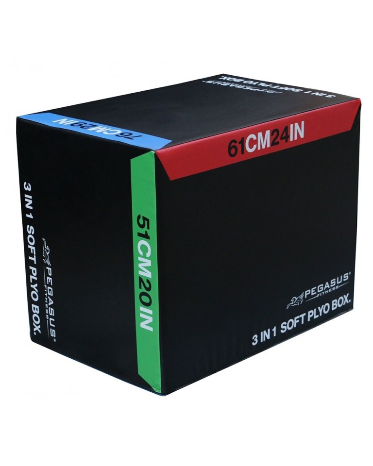 3 σε 1 Πλειομετρικό Κουτί Soft (Plyo Box) Pegasus B 0920
