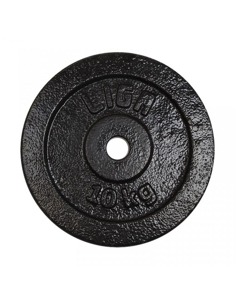 Cast Iron Discs 10kg (Φ28) Ligasport  (CAST.IR.DISC-10kg)