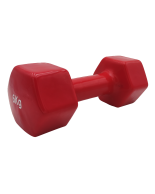 Αλτήρας Βινυλίου Vinyl Dumbbell 6kg (χρώμα κόκκινο) Ligasport