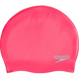 Σκουφάκι Κολύμβησης Ενηλίκων από Σιλικόνη Speedo Plain Moulded Silicone Cap 70984-C865 (Ρόζ)