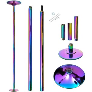 Στύλος χορευτικής γυμναστικής Viking T-80 Pole Dancing Colour