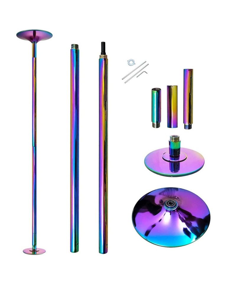 Στύλος χορευτικής γυμναστικής Viking T-80 Pole Dancing Colour