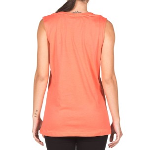 Γυναικεία Αμάνικη Μπλούζα GSA 100% Organic Cotton 19-2635 Coral