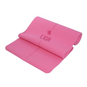 Στρώμα yoga TPE yoga mat (original) 185εκ.*68εκ.*0,6εκ (μωβ) LIGASPORT*
