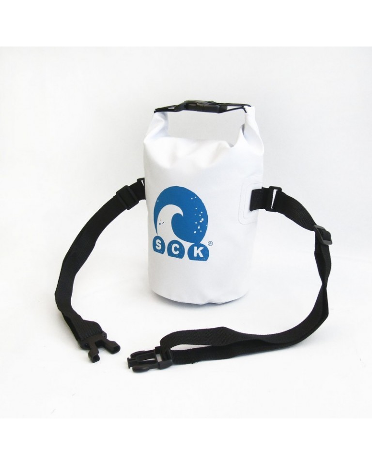 Αδιάβροχος Σάκος με Ιμάντες Μέσης 3L (Άσπρος) Sck