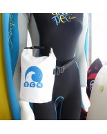 Αδιάβροχος σάκος με ιμάντα μέσης 3L άσπρος