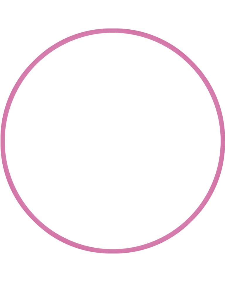 Χούλα-Χουπ 60cm - Φ18mm - 155gr, Ροζ (48167)