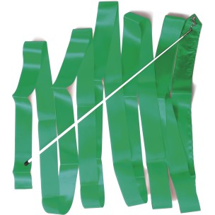 Κορδέλα ρυθμικής γυμναστικής Πράσινο amila, μήκους 6m (47985)