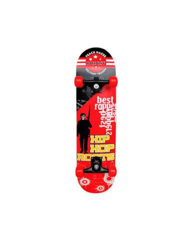 Skateboard Τροχοσανίδα στενή Νο 4 Αθλοπαιδια 5135 Hip Hop Roots
