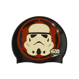 Παιδικό Σκουφάκι Κολύμβησης Σιλικόνης SPEEDO STAR WARS JUNIOR SLOGAN CAP STORMTROOPER 8-083864003 Μαύρο