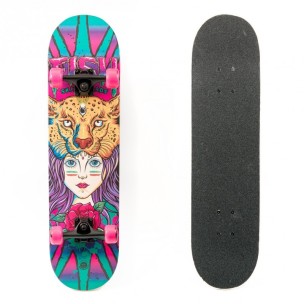 Skateboard 31 Lion lady