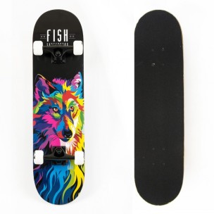 Skateboard 31 Wolf