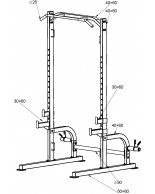 Μηχάνημα Half Rack Amila HR350