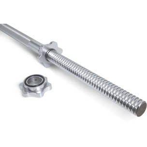 Μπάρα με Βιδωτό Κολάρο (28mm) 200cm 10Kg Amila 44366