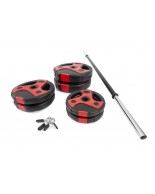 Pump Set με Πλαστικοποιημένα Βάρη Amila 95150