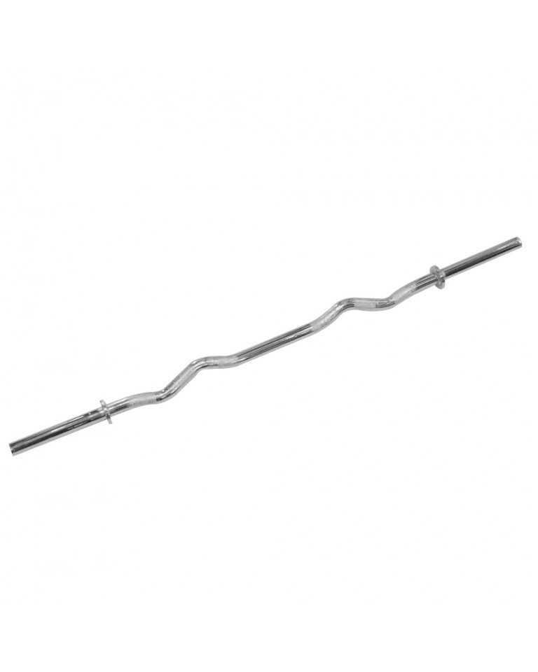 Στραβόμπαρα Άρσης Βαρών Ligasport Weight Lifting Rod Curl (28mm) 1.2m