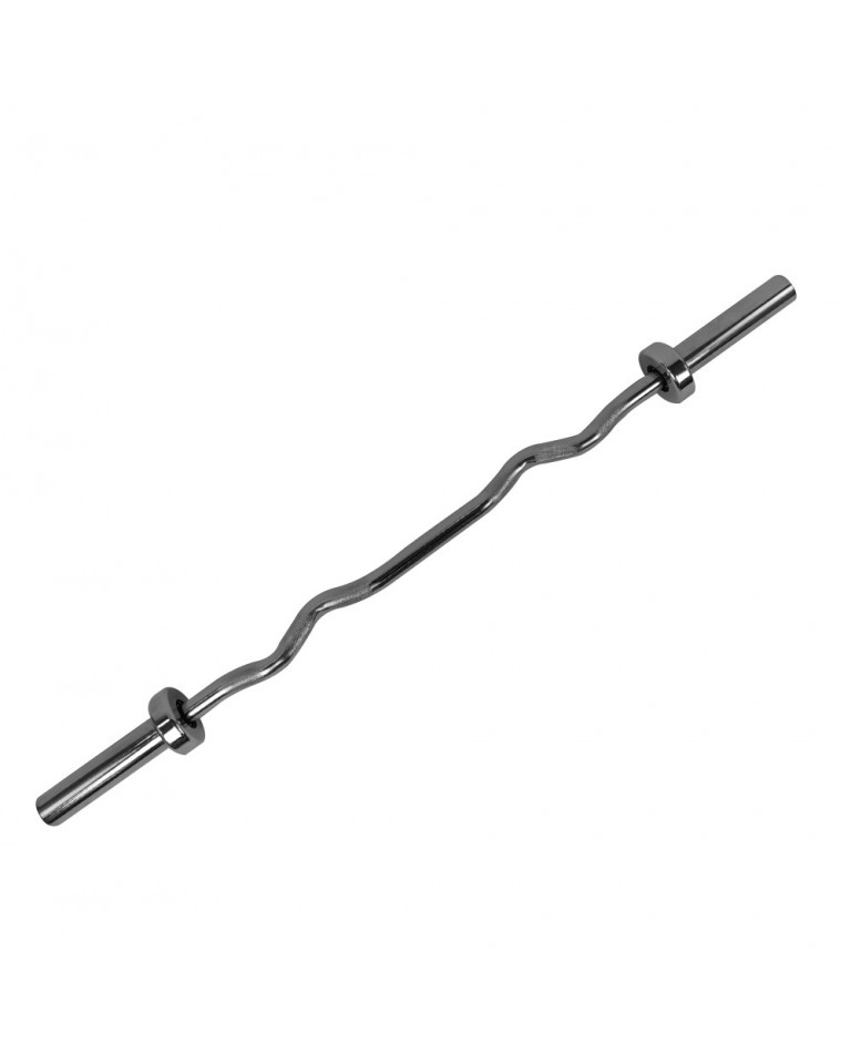 Στραβόμπαρα Άρσης Βαρών Ligasport Weight Lifting Rod Curl (50mm) 1.2m