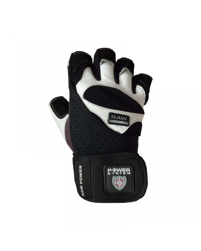 Γάντια γυμναστικής κοφτά Power System PS 2850 (Λευκό-Γκρί)