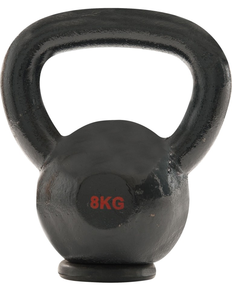 Amila Kettlebell Cast Iron Rubber Base 8Kg 44501
