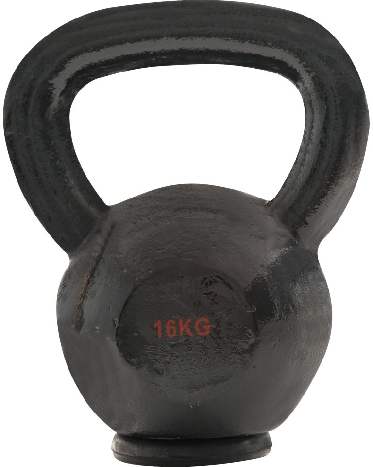 Amila Kettlebell Cast Iron Rubber Base 16Kg 44503