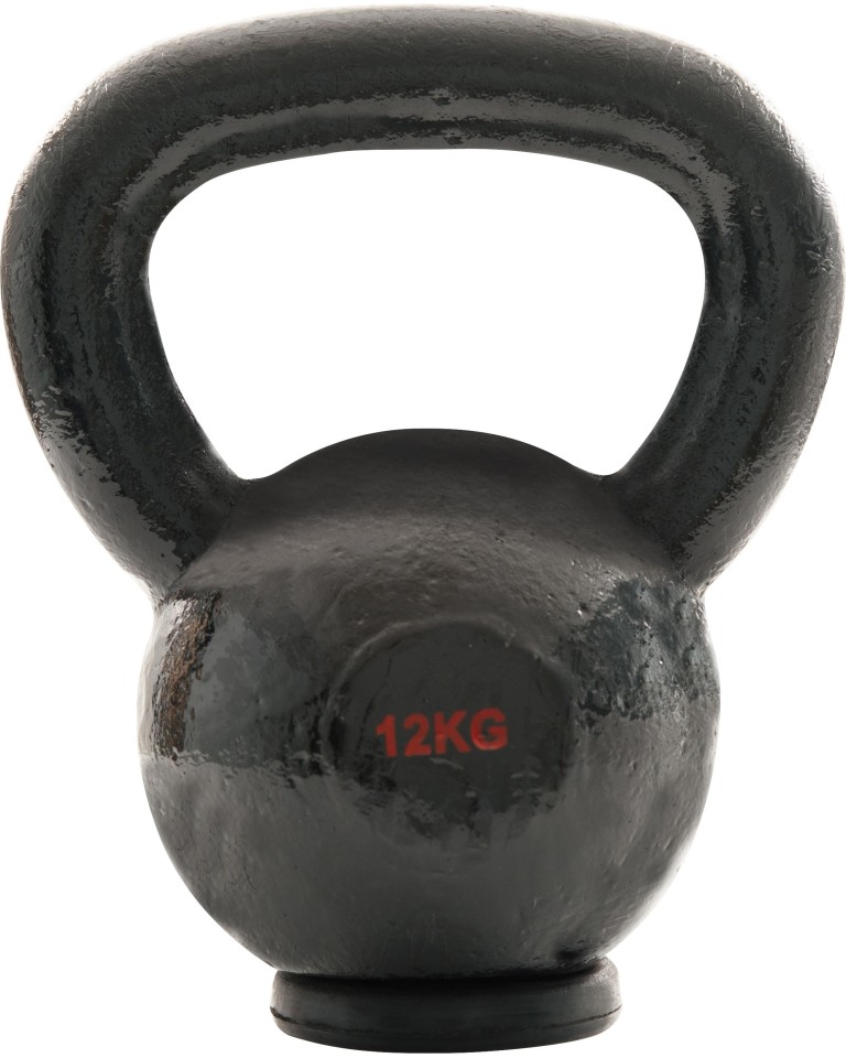 Amila Kettlebell Cast Iron Rubber Base 12Kg 44502