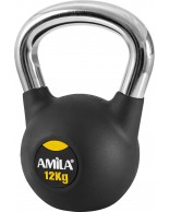 Amila Kettlebell Rubber Cover Cr Handle 12Kg 44497