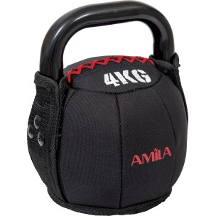 Αλτήρας Kettlebell amila με επένδυση Cordura 6kg (84779)