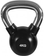 Amila Kettlebell Rubber Cover Cr Handle 4Kg 90453