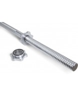 Μπάρα 28mm Βιδωτό Κολάρο 160cm 8Kg Amila 44364