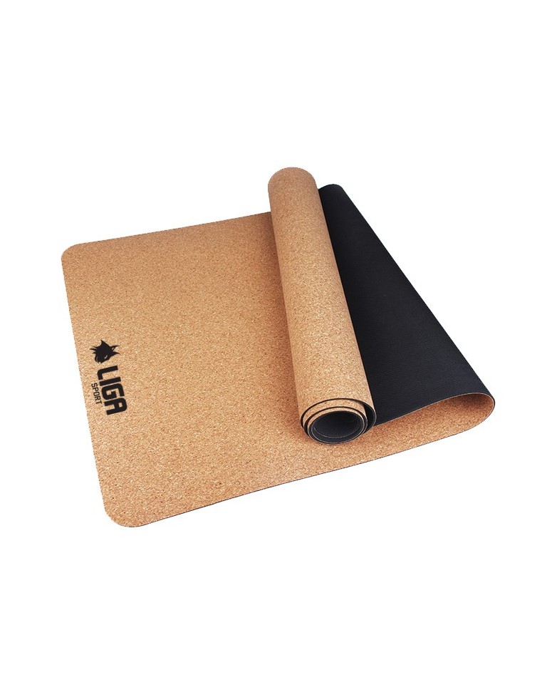 Στρώμα yoga φελλού (cork yoga mat) 183εκ.*61εκ.*0,5εκ Ligasport