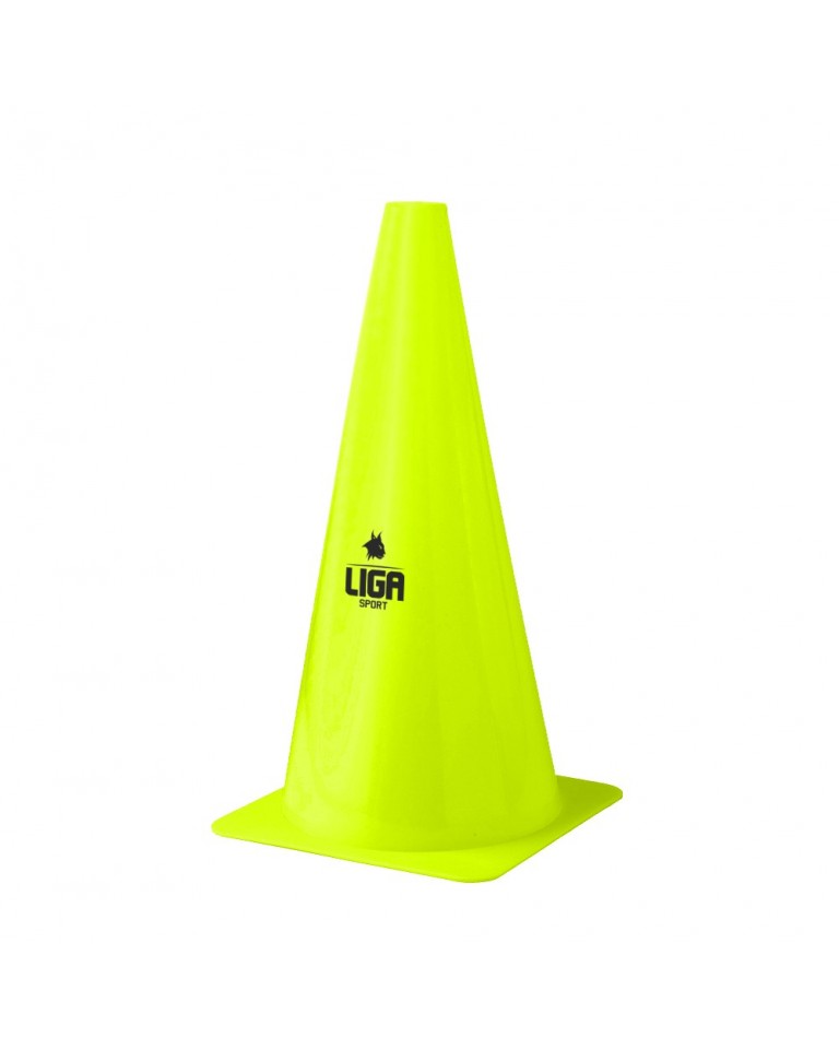 Κώνος Απλός 40cm Ligasport Agility Cone (Κίτρινο Φωσφοριζέ)