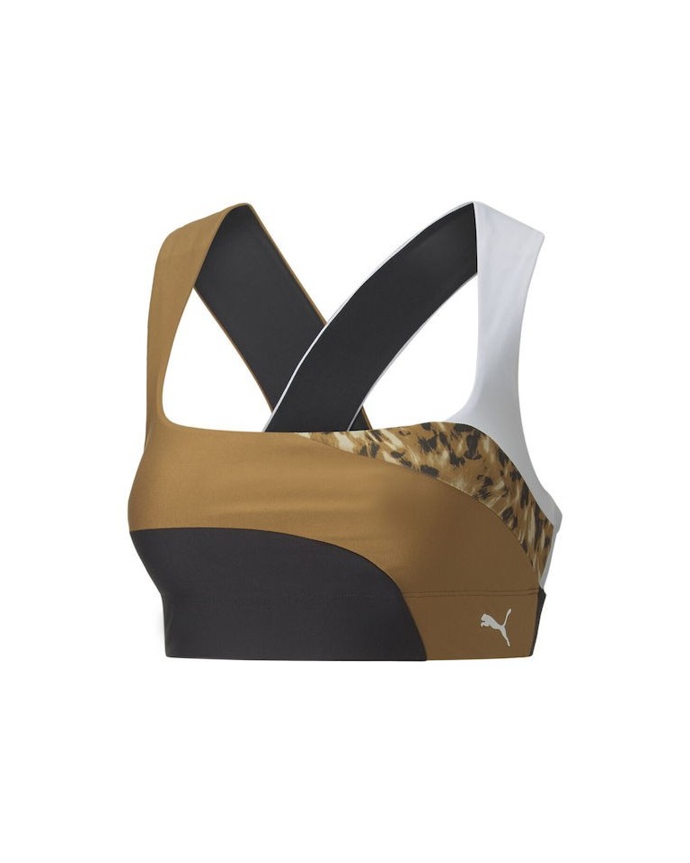 Γυναικεία Μπλούζα Puma Mid Impact Safari Glam Bra 522240-51