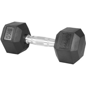 Αλτήρας Εξάγωνος Rubber Cover Class A - 8,0Kg Amila 84538