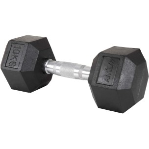 Αλτήρας Εξάγωνος Rubber Cover Class A - 10,0Kg Amila 84539