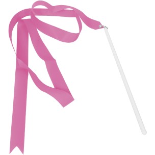 Κορδέλα ρυθμικής γυμναστικής amila παιδική, Φούξια (48223)