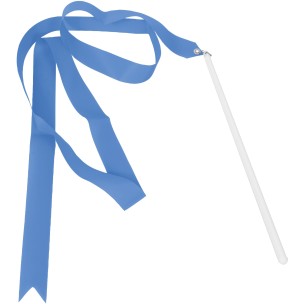 Κορδέλα ρυθμικής γυμναστικής παιδική, Μπλε (48221)