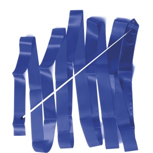 Κορδέλα ρυθμικής γυμναστικής Μπλε, amila μήκους 6m (47983)