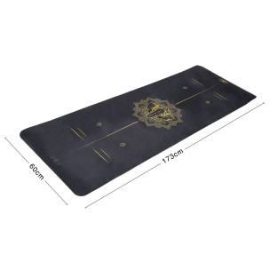 Στρώμα Yoga 6mm TPE & Suede Amila 81779