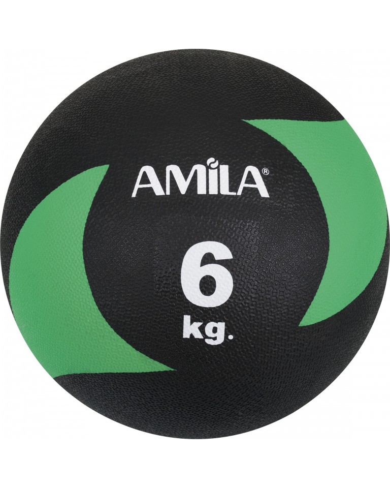Medicine Ball Original Rubber 6kg Amila 44640