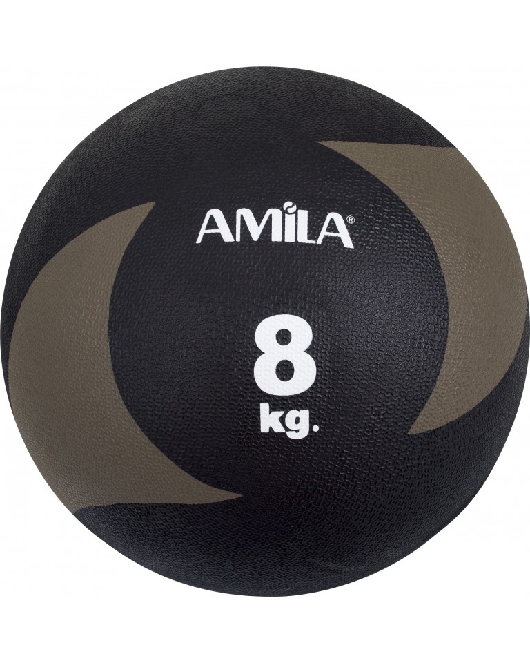 Medicine Ball Original Rubber 8kg Amila 44641