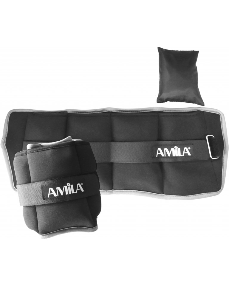 Βάρη Άκρων Neoprene Προσθαφαιρούμενα 2x5,00kg Amila 44106