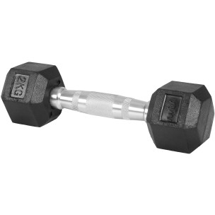 Αλτήρας Εξάγωνος Rubber Cover Class A - 2,0Kg Amila 84535